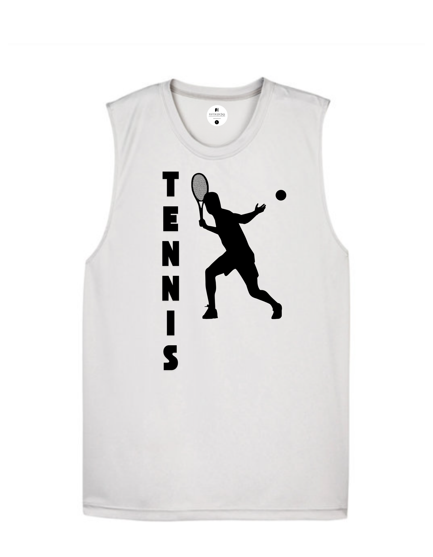 Tennis And I Muscle Tee