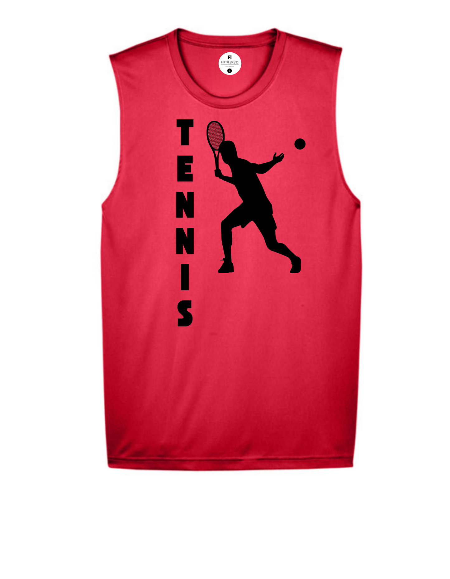 Tennis And I Muscle Tee