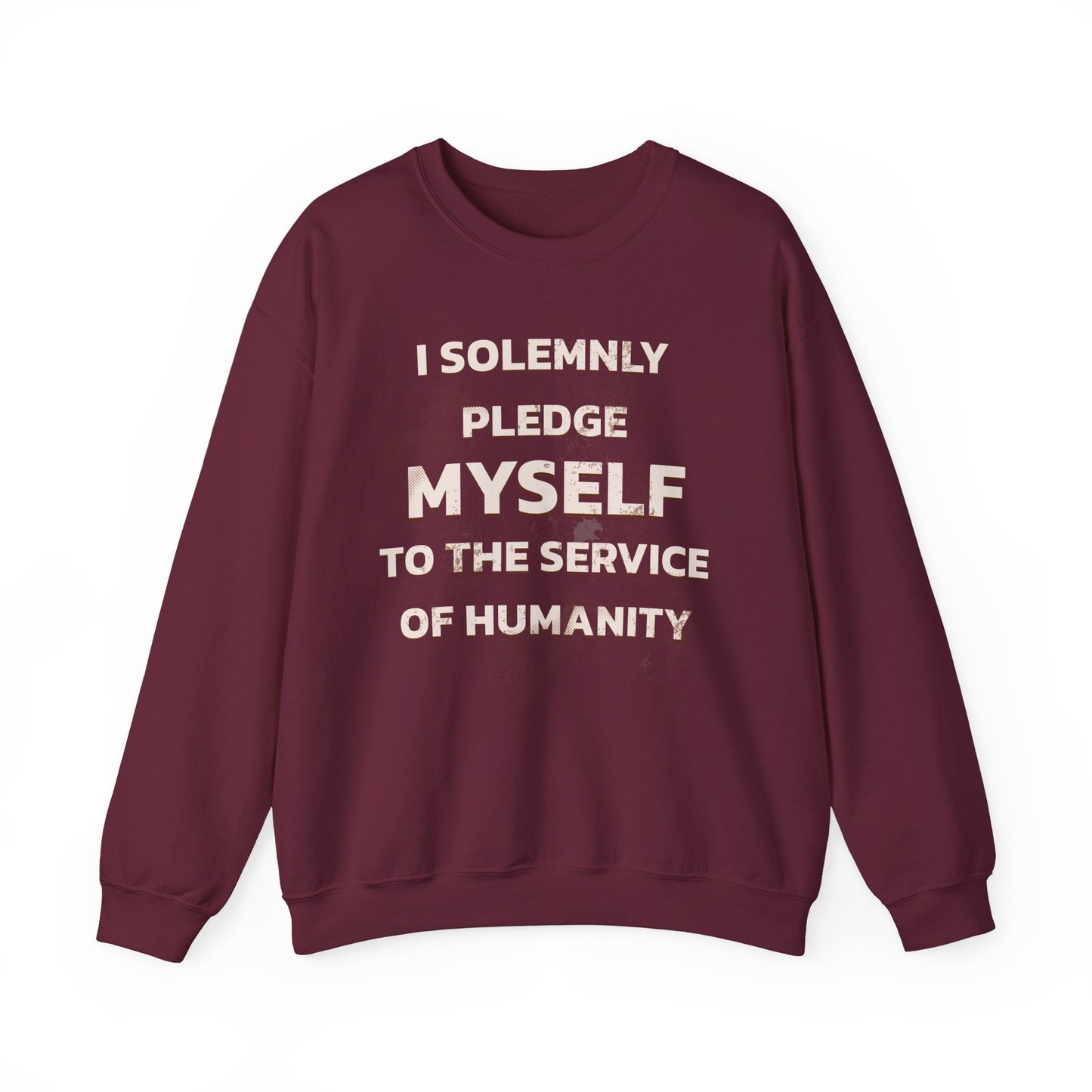 I Pledge Myself Crewneck Sweatshirt