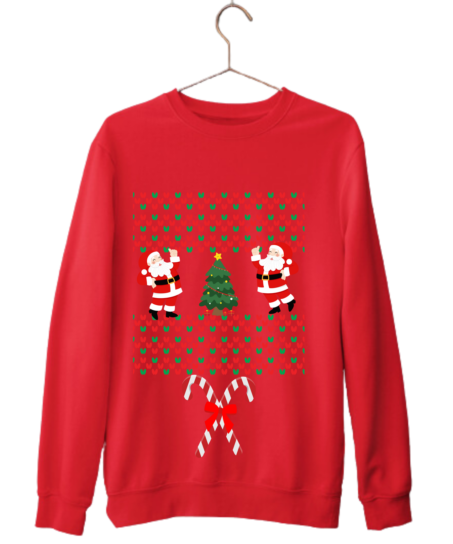 Santa's Cheerful Chaos Sweatshirt
