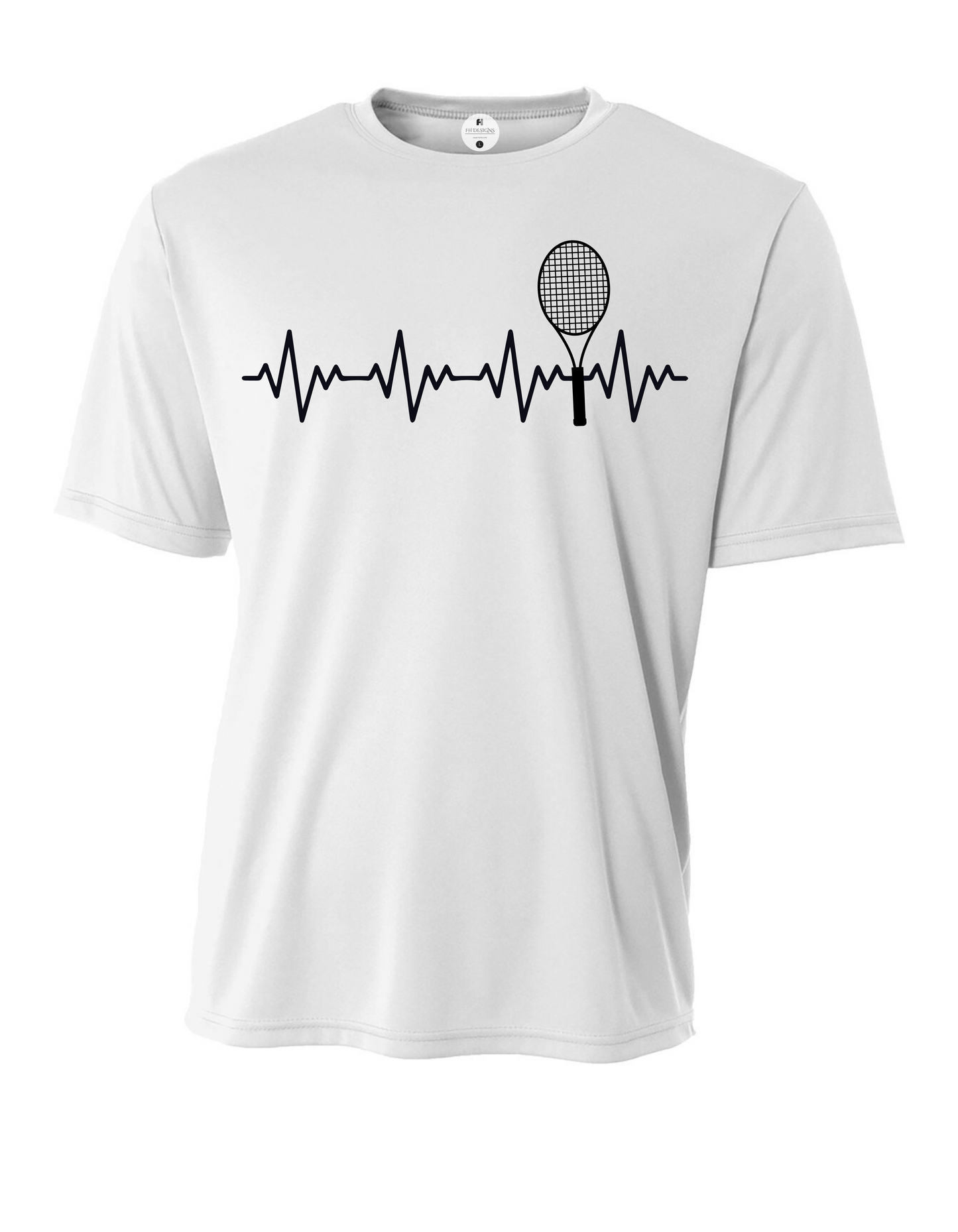 Tennis Heartbeat Tee
