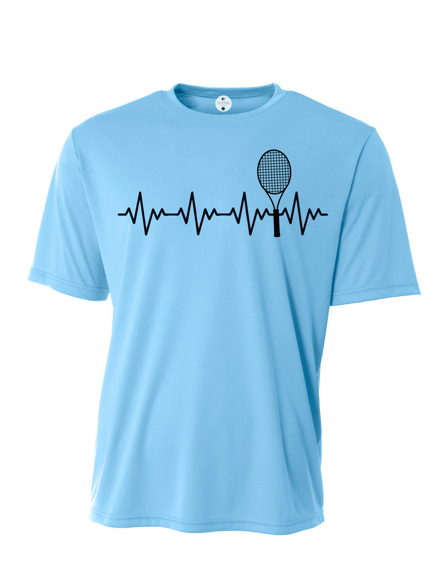 Tennis Heartbeat Tee