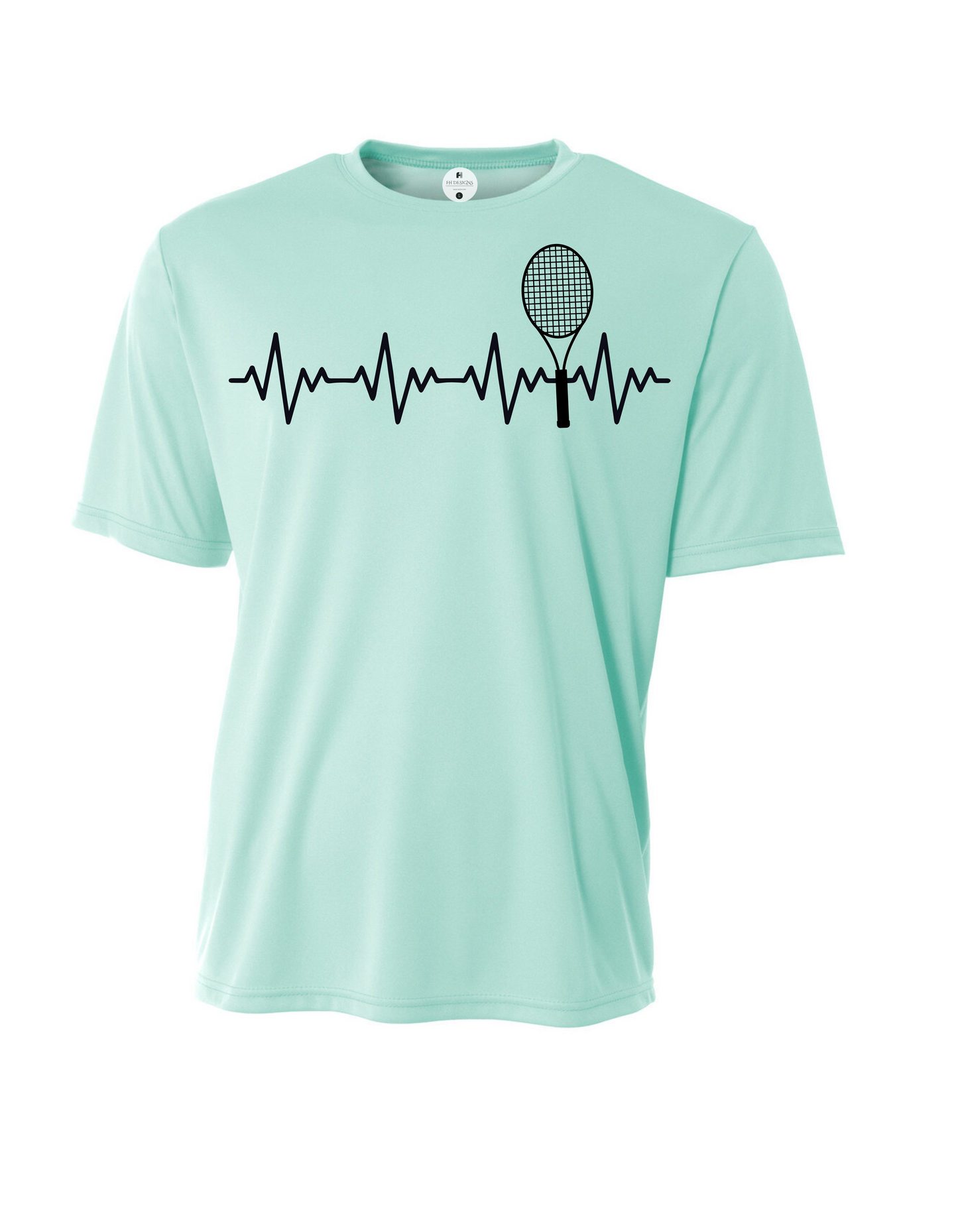 Tennis Heartbeat Tee
