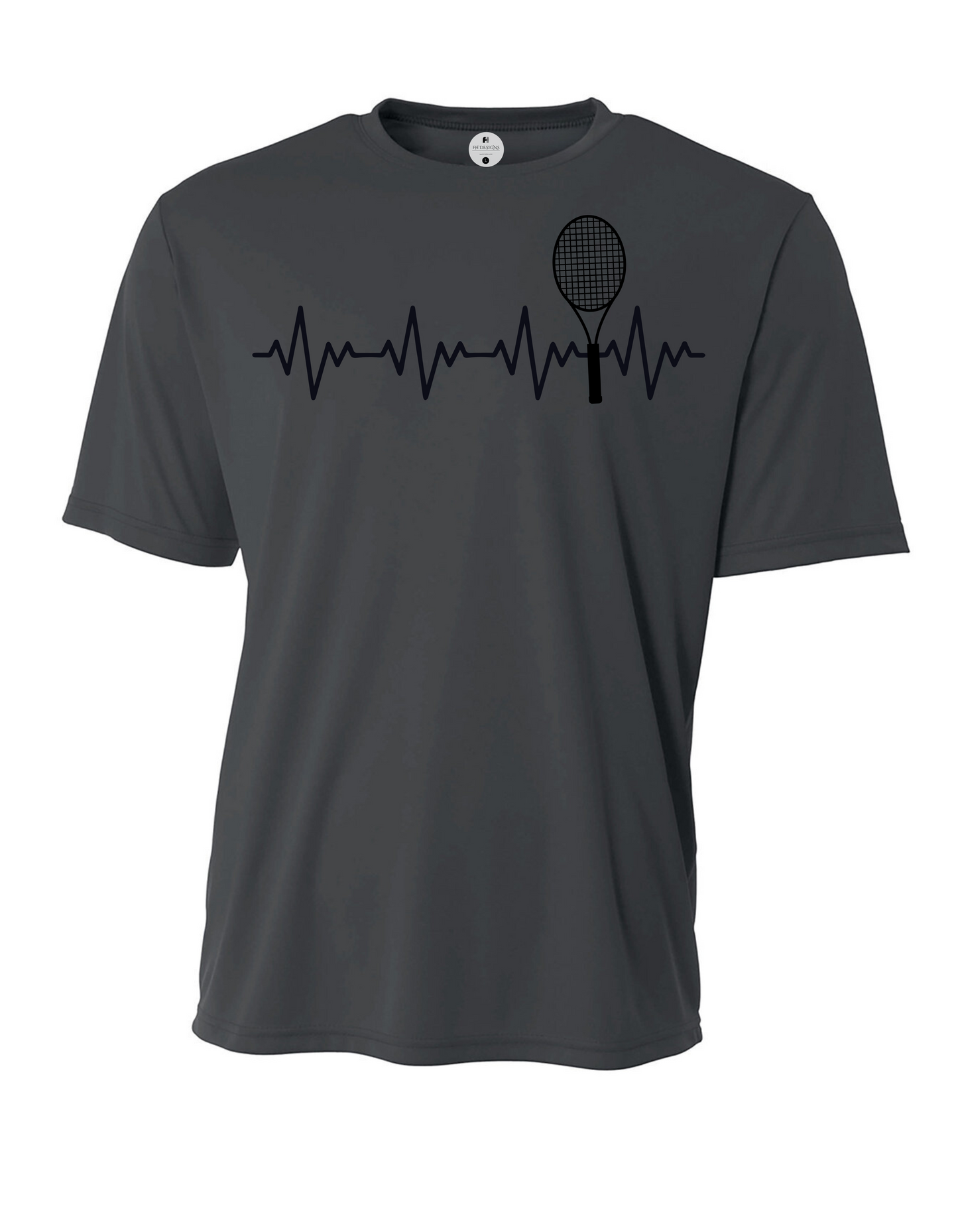 Tennis Heartbeat Tee