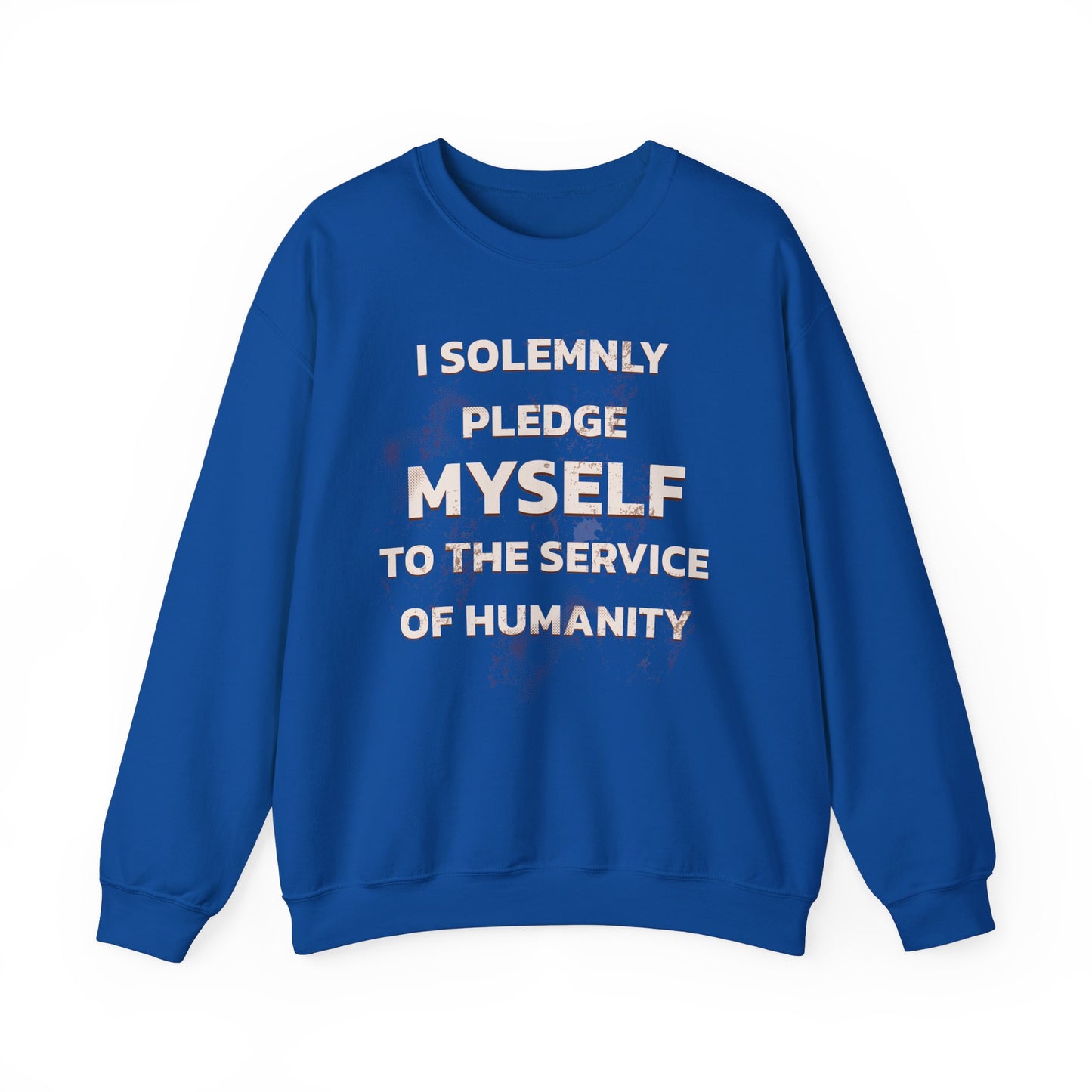 I Pledge Myself Crewneck Sweatshirt