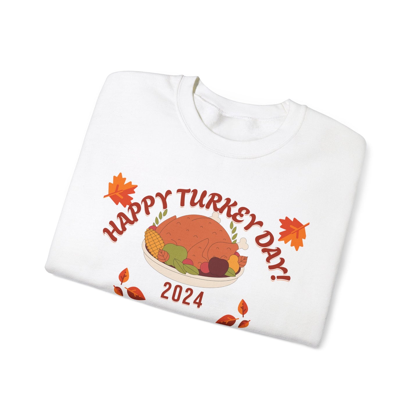 Happy Turkey Day Crewneck Sweatshirt