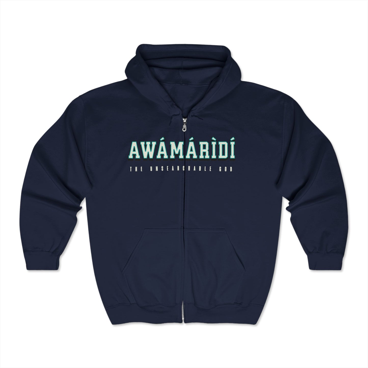 AWAMARIDI Full Zip Hoodie