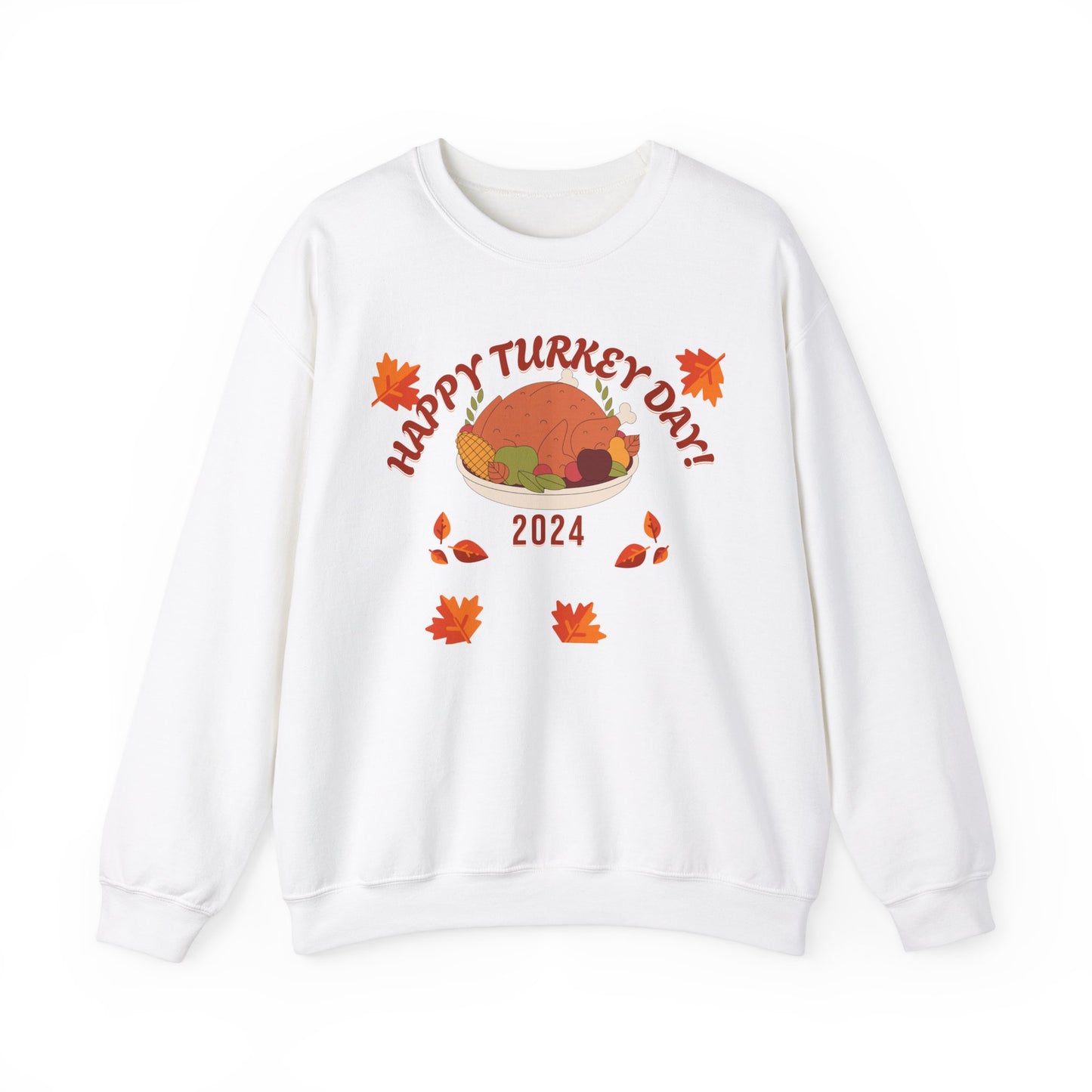 Happy Turkey Day Crewneck Sweatshirt