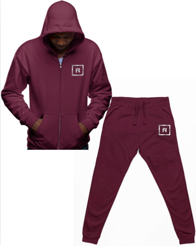 FH Classic Hugs Full Zipper Hoodie & Joggers