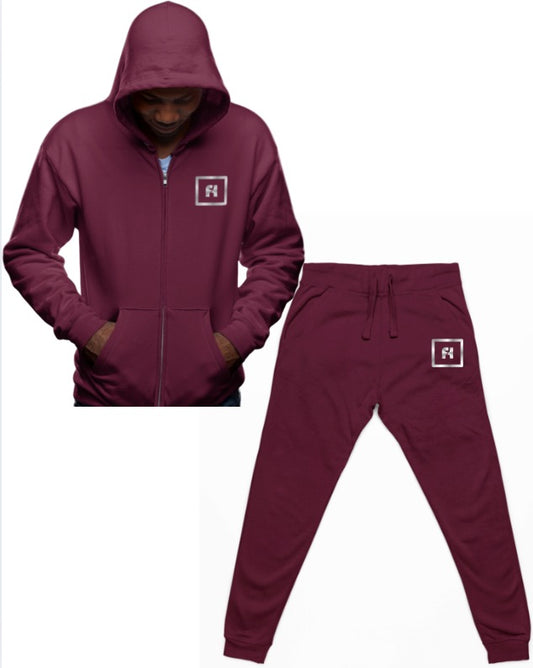 FH Classic Hugs Full Zipper Hoodie & Joggers
