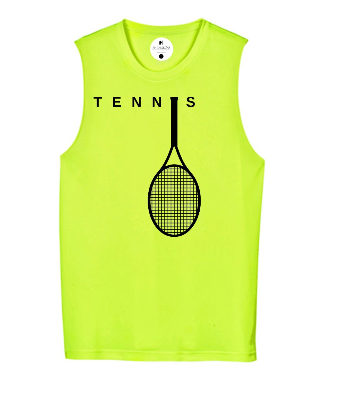 Tennis Vibes Muscle Tee