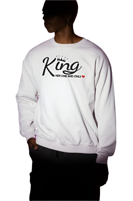 King & Queen Couple Sweatshirt