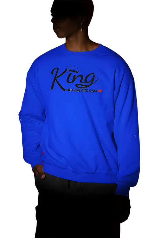 King & Queen Couple Sweatshirt