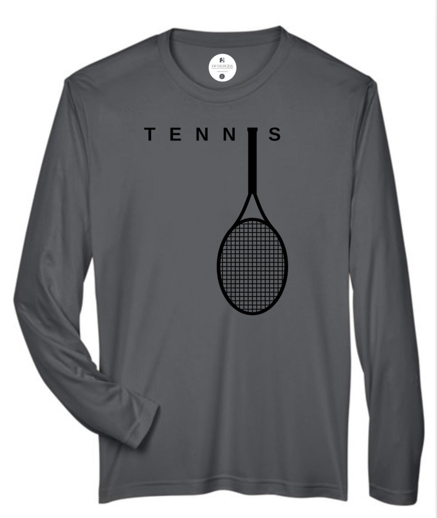 Tennis Vibes Performance Long-Sleeve T-Shirt