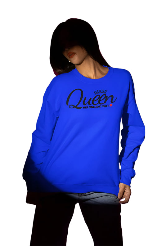 King & Queen Couple Sweatshirt