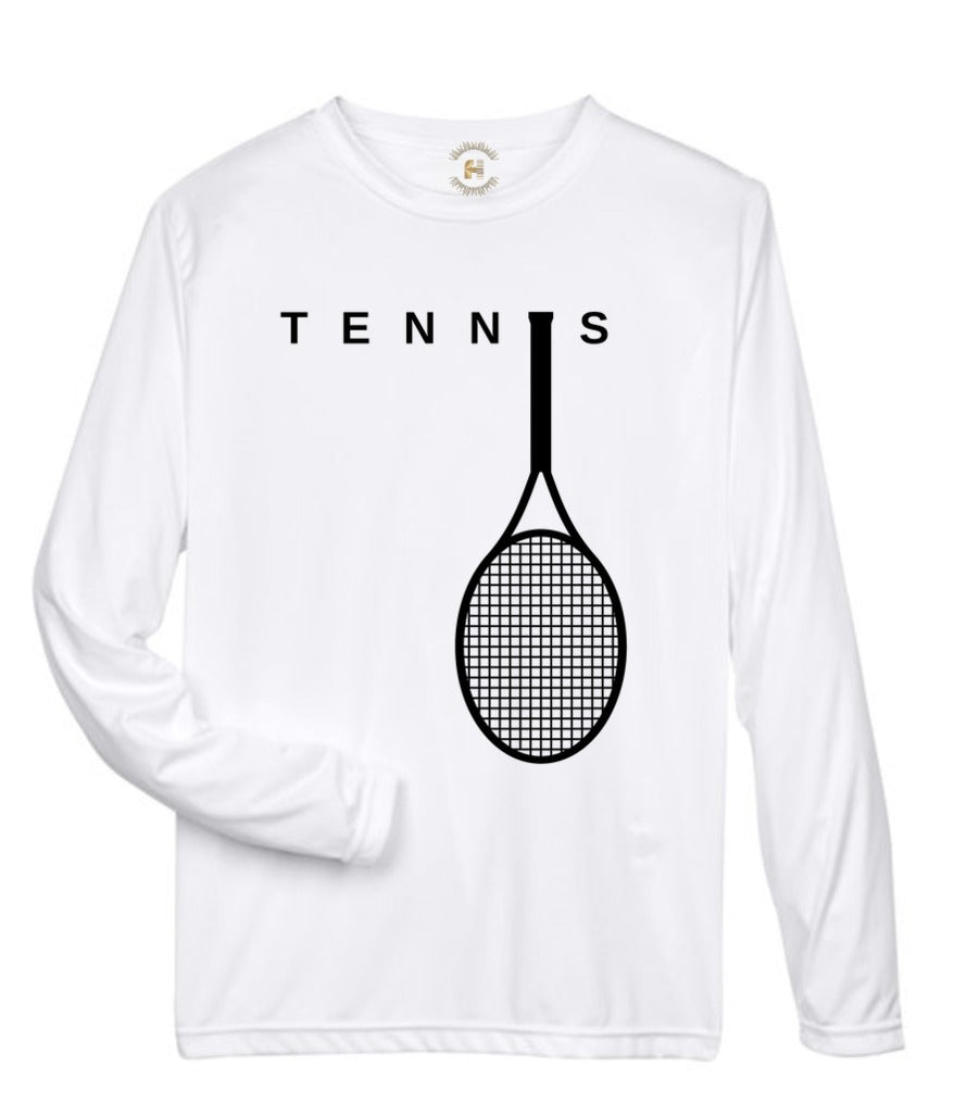 Tennis Vibes Performance Long-Sleeve T-Shirt
