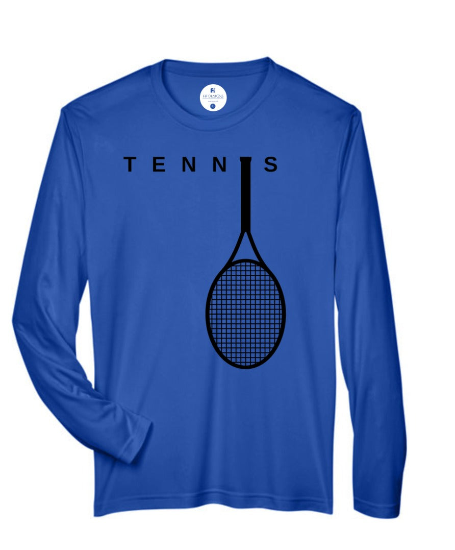 Tennis Vibes Performance Long-Sleeve T-Shirt
