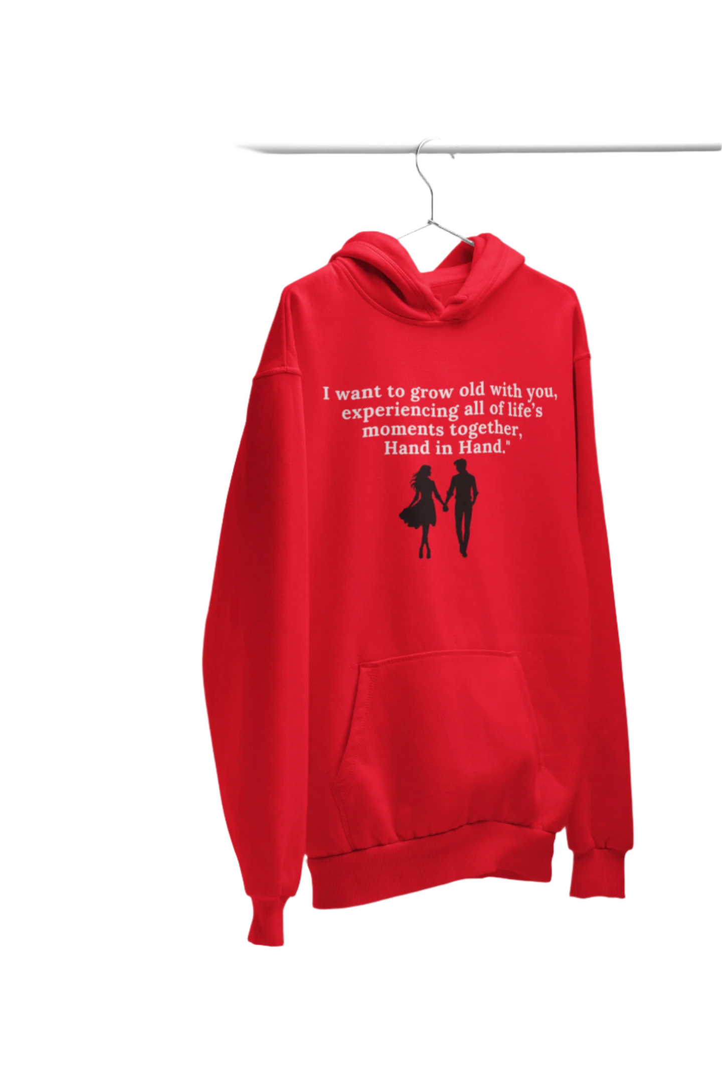Hand in Hand Lover's Hoodies