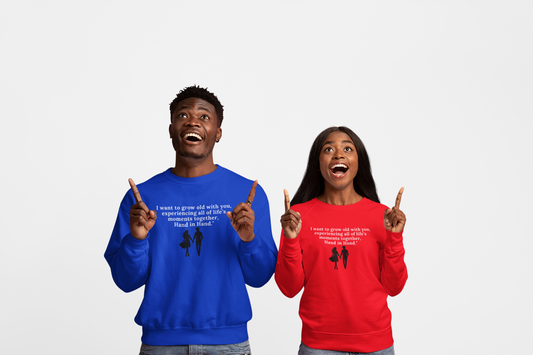 HAND IN HAND LOVER'S SWEATSHIRT