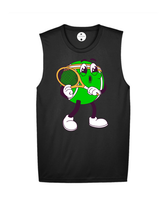I Am Ready To Play Tennis Muscle Tee