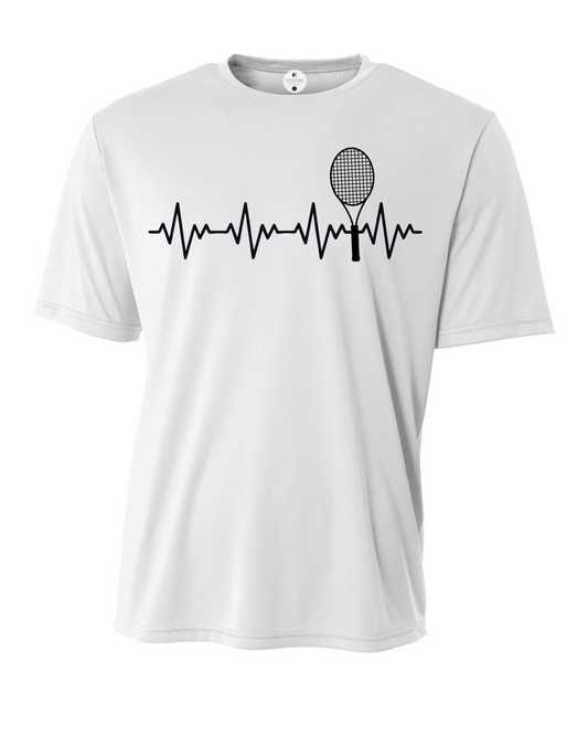 Tennis Heartbeat Tee