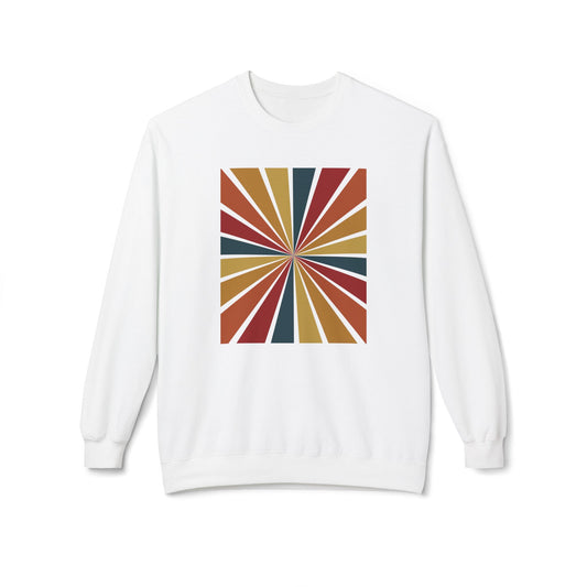 Cool Pattern Fleece Sweatshirt
