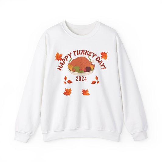 Happy Turkey Day Crewneck Sweatshirt