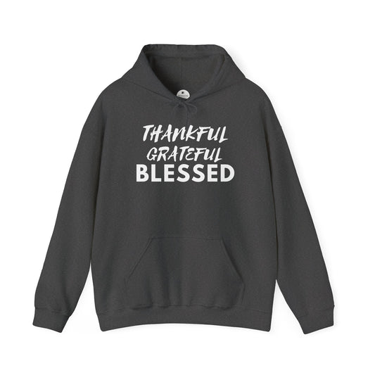 THANKFUL GRATEFUL BLESSED HOODIE
