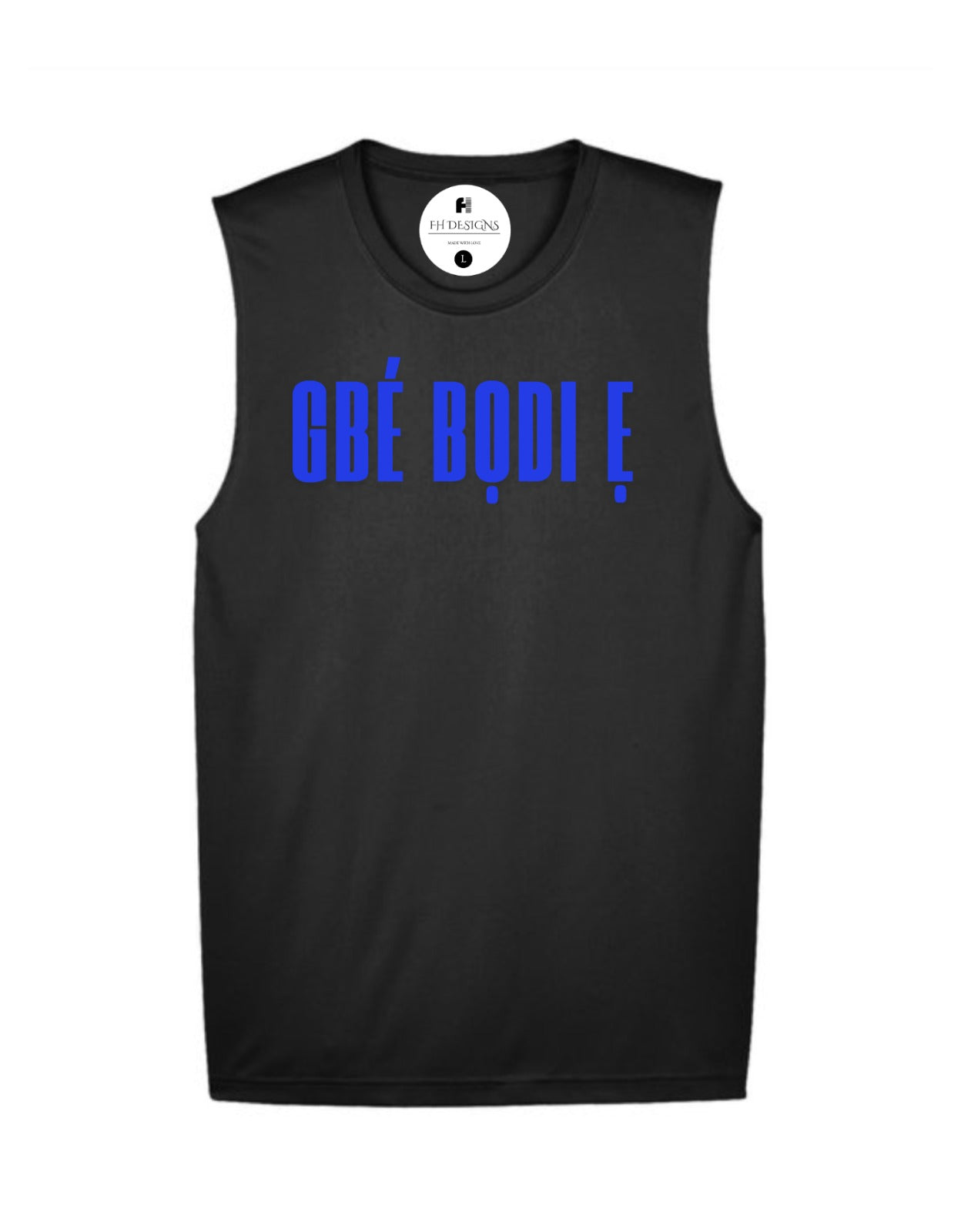 Gbé Bọdi ẹ (Carry your body) Muscle T-Shirt