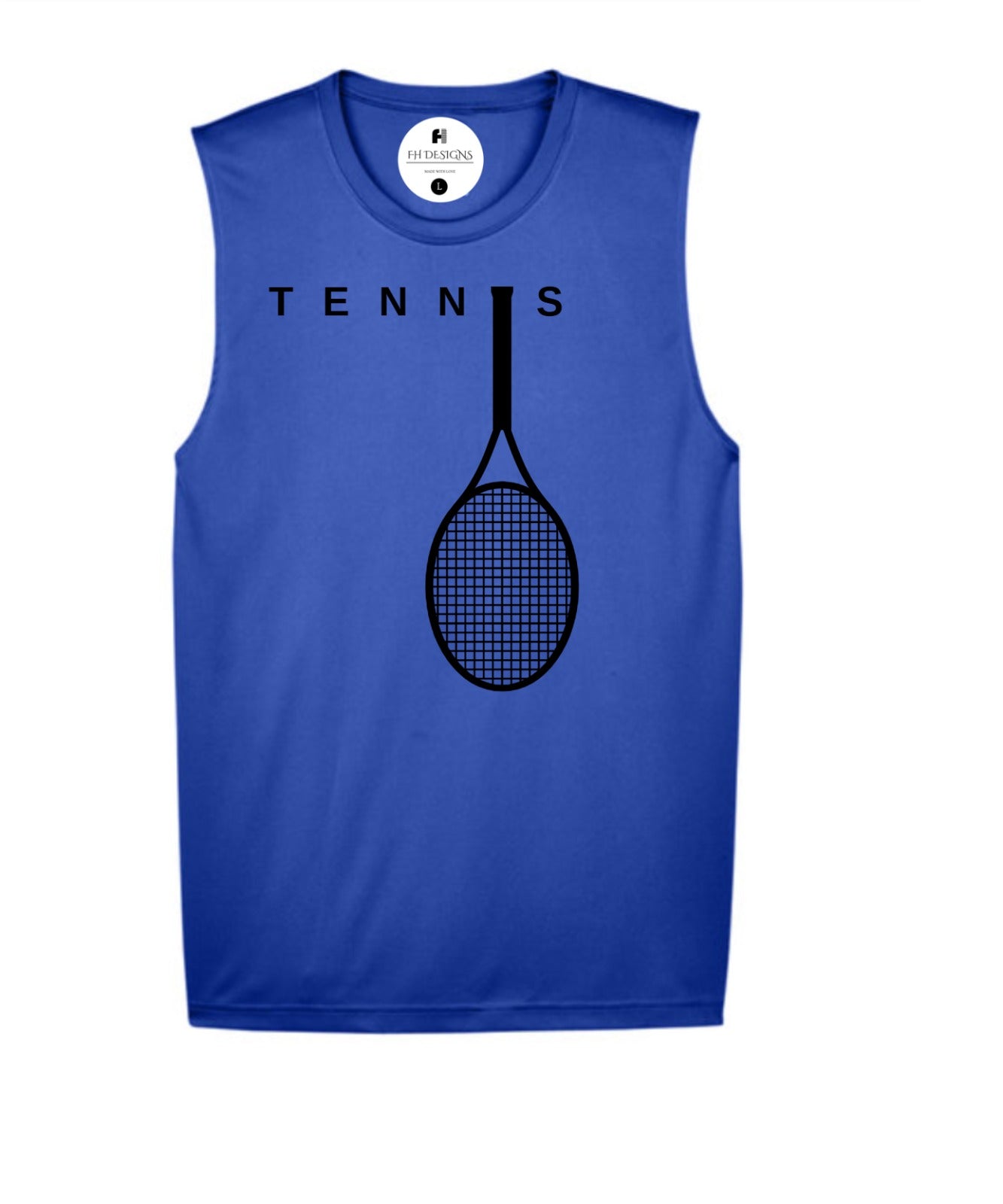 Tennis Vibes Muscle Tee