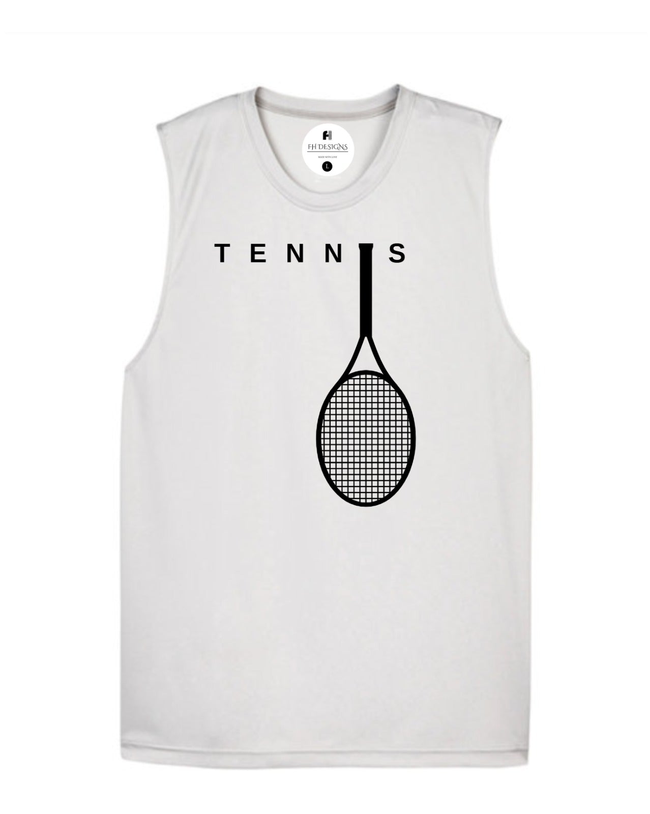 Tennis Vibes Muscle Tee