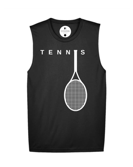 Tennis Vibes Muscle Tee
